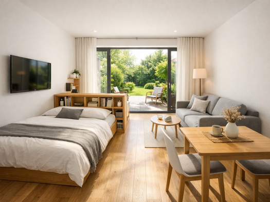 Studio zur Miete 1.000 € 1 Zimmer 47 m² EG frei ab sofort Pankow Berlin 13189