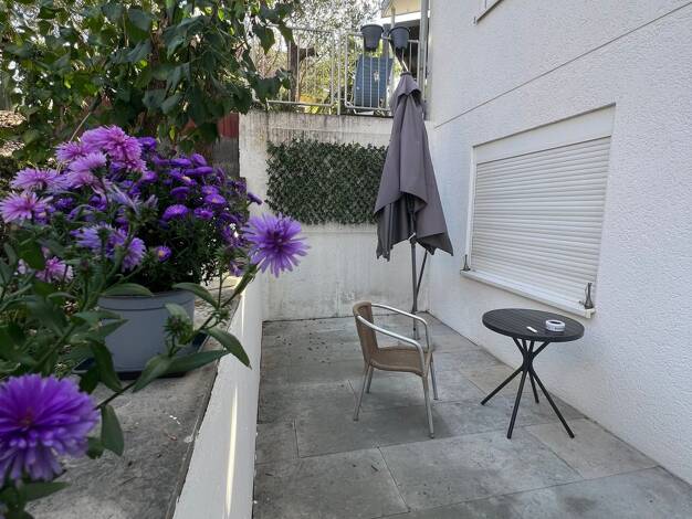 Terrassenwohnung zum Kauf provisionsfrei 275.000 € 3,5 Zimmer 83 m² Geschoss EG/4 Friedrichstal Stutensee 76297