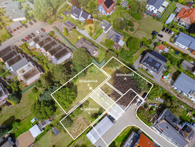 Grundstück zum Kauf provisionsfrei 244.500 € 612 m² Grundstück Moorhausen Lilienthal 28865