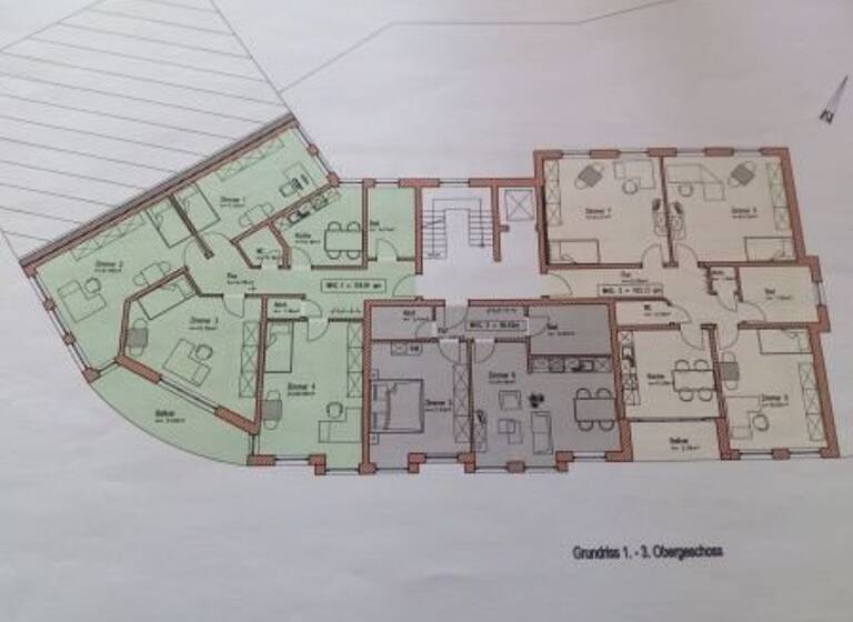 Wohnung zur Miete 925 € 4 Zimmer 118 m²<br/>Wohnfläche 1.<br/>Geschoss Rothenditmold Kassel / Rothenditmold 34127