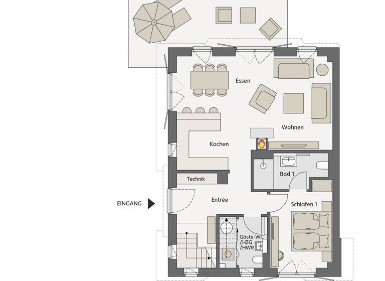 Einfamilienhaus zum Kauf 1.700.000 € 4 Zimmer 161 m² 451 m² Grundstück List 25992