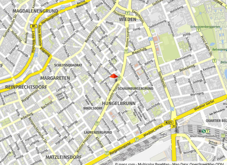 Bürofläche zur Miete 12,90 € 470 m² Bürofläche Wien 1040