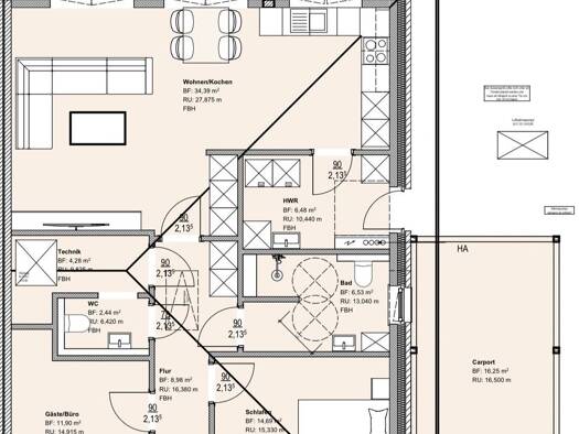 Doppelhaushälfte zur Miete 975 € 3 Zimmer 94 m² 372 m² Grundstück frei ab 01.07.2026 Bösel 26219