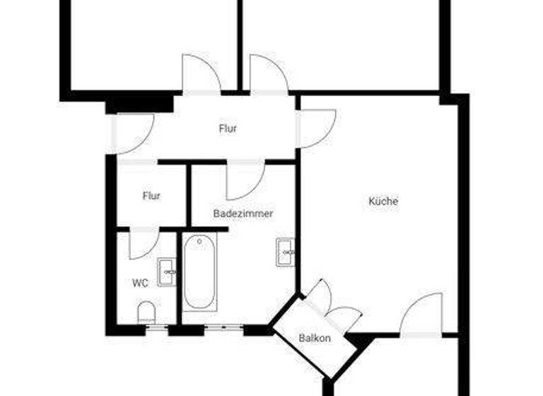 Wohnung zur Miete 817 € 3 Zimmer 84,1 m² 3. Geschoss frei ab 07.03.2026 Karl-Liebknecht-Straße 14 Altstadt Weimar 99423