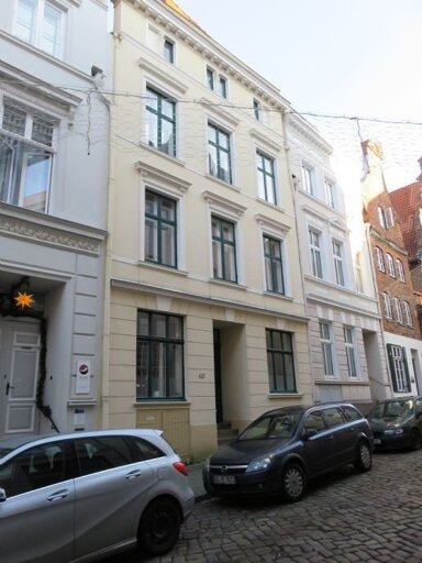 Wohnung zur Miete 900 € 5 Zimmer 91,3 m² 1. Geschoss Mengstr. 60 Innenstadt Lübeck 23552