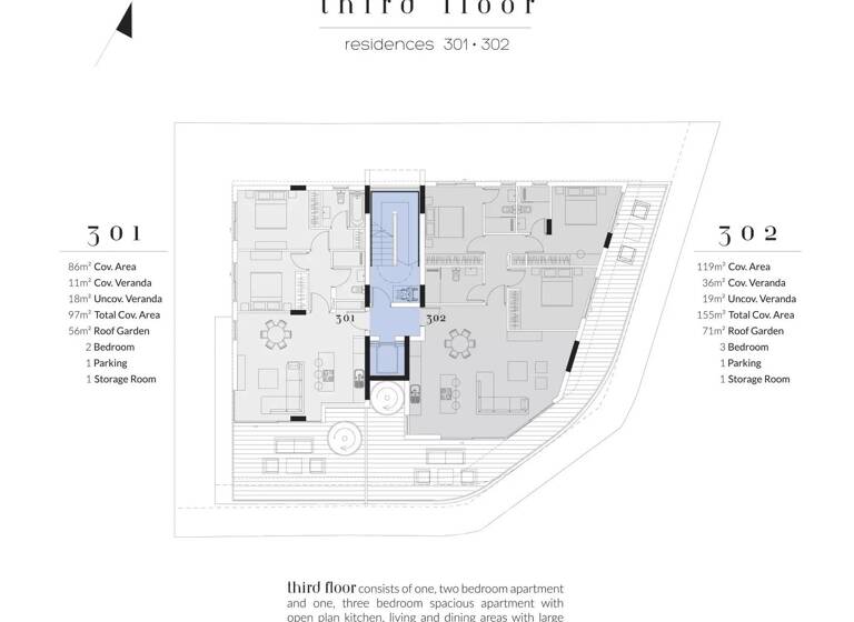 Penthouse zum Kauf provisionsfrei 779.000 € 119 m² 3. Geschoss Limassol 3091