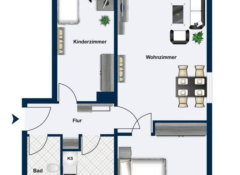 Wohnung zum Kauf 69.000 € 3 Zimmer 57,7 m² Demmin 17109