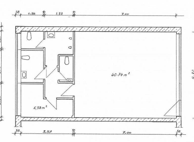 Wohnung zur Miete 3 Zimmer 62,4 m² EG Stockholmer Straße 21 Anklam 17389