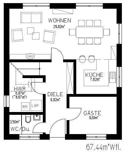 Einfamilienhaus zum Kauf provisionsfrei 430.000 € 5 Zimmer 133 m²<br/>Wohnfläche 628 m²<br/>Grundstück Kirchblick Glindenberg Wolmirstedt 39326