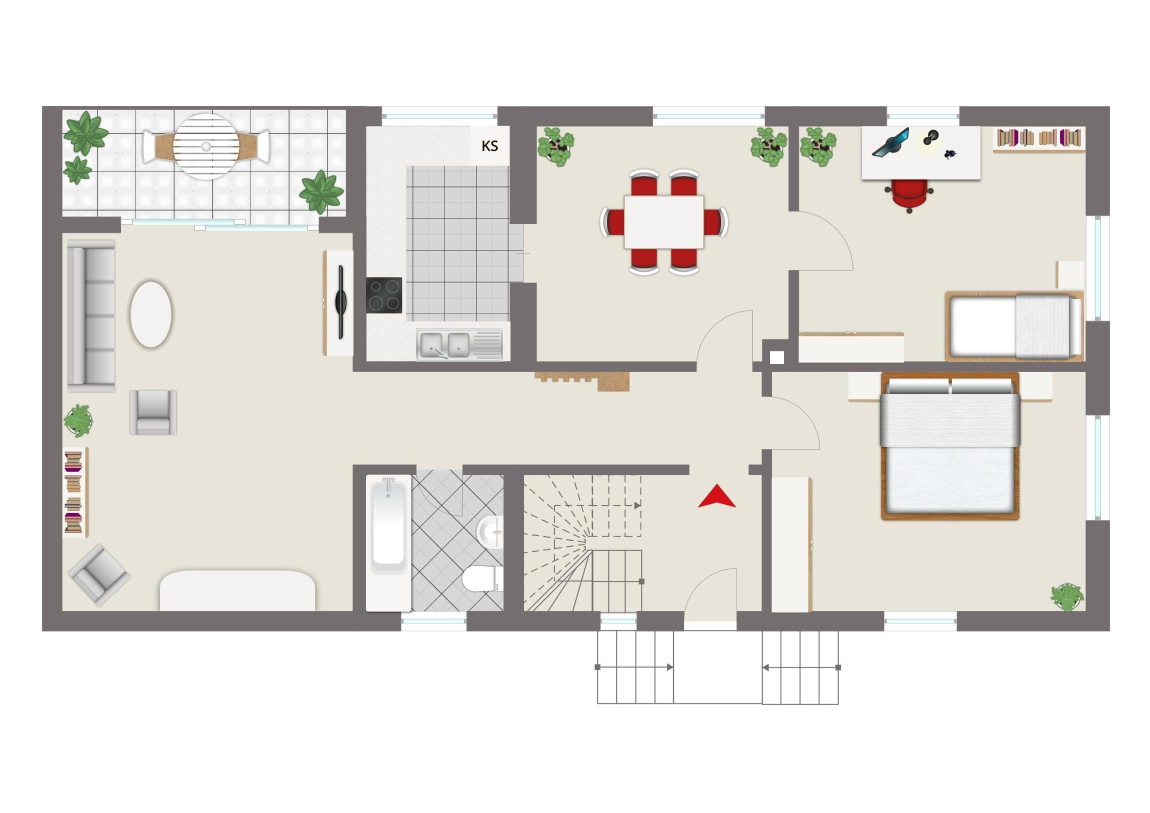 Mehrfamilienhaus zum Kauf 410.000 € 8 Zimmer 176 m²<br/>Wohnfläche 607 m²<br/>Grundstück Burglengenfeld Burglengenfeld 93133