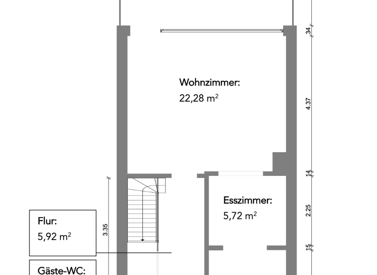 Reihenendhaus zum Kauf 499.000 € 6 Zimmer 123 m² 304 m² Grundstück Lehesterdeich Bremen 28357