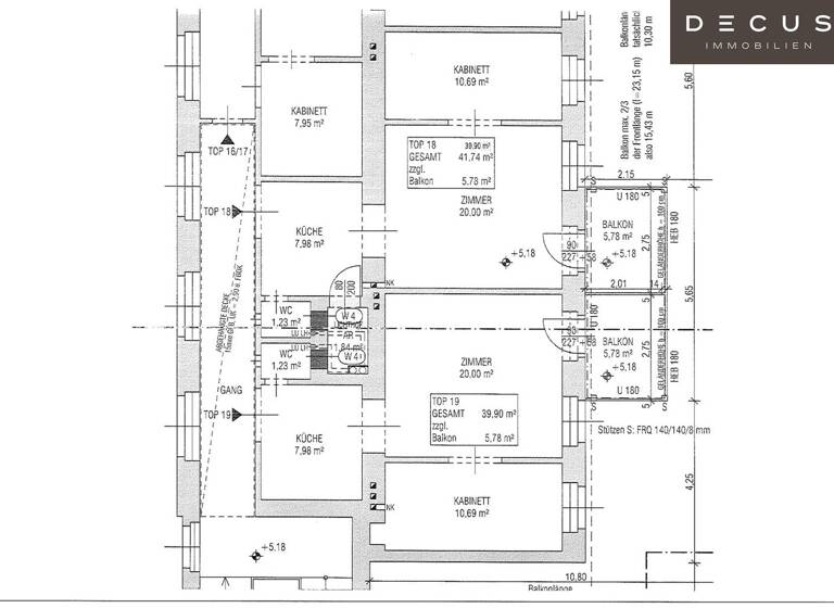 Wohnung zum Kauf 159.500 € 53,7 m² Wien 1050