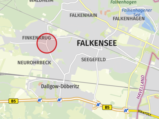 Grundstück zum Kauf 520.000 € 1.238 m² Grundstück Falkensee 14612