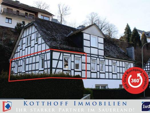 Wohnung zur Miete 270 € 2 Zimmer 38 m² Oberkirchen Schmallenberg / Oberkirchen 57392