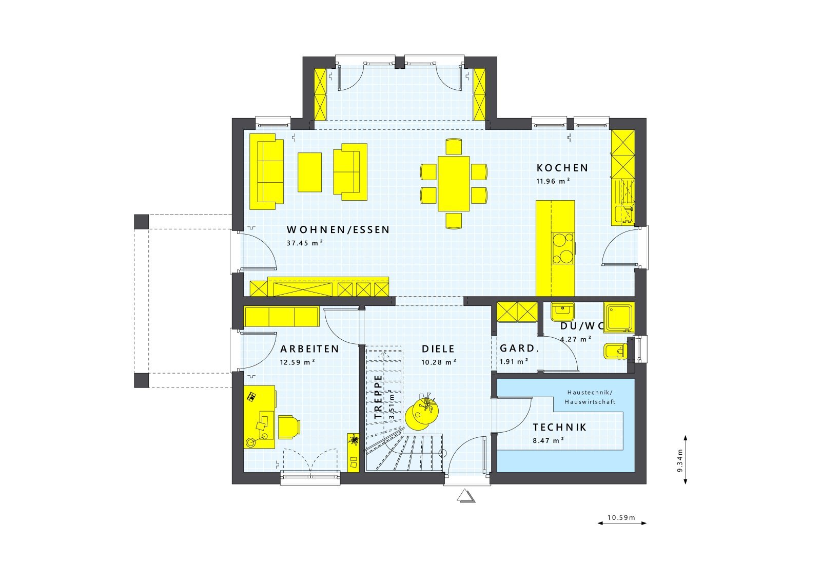 Einfamilienhaus zum Kauf 714.407 € 6 Zimmer 164 m²<br/>Wohnfläche 630 m²<br/>Grundstück Puschendorf 90617