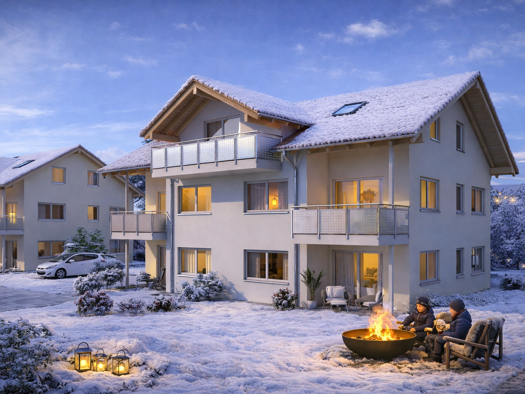 Wohnung zum Kauf - Neubau provisionsfrei als Kapitalanlage geeignet 410.000 € 2 Zimmer 58,9 m² Wielenbach 82407