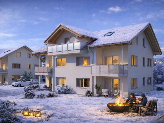 Wohnung zum Kauf - Neubau provisionsfrei als Kapitalanlage geeignet 410.000 € 2 Zimmer 58,9 m² Wielenbach 82407