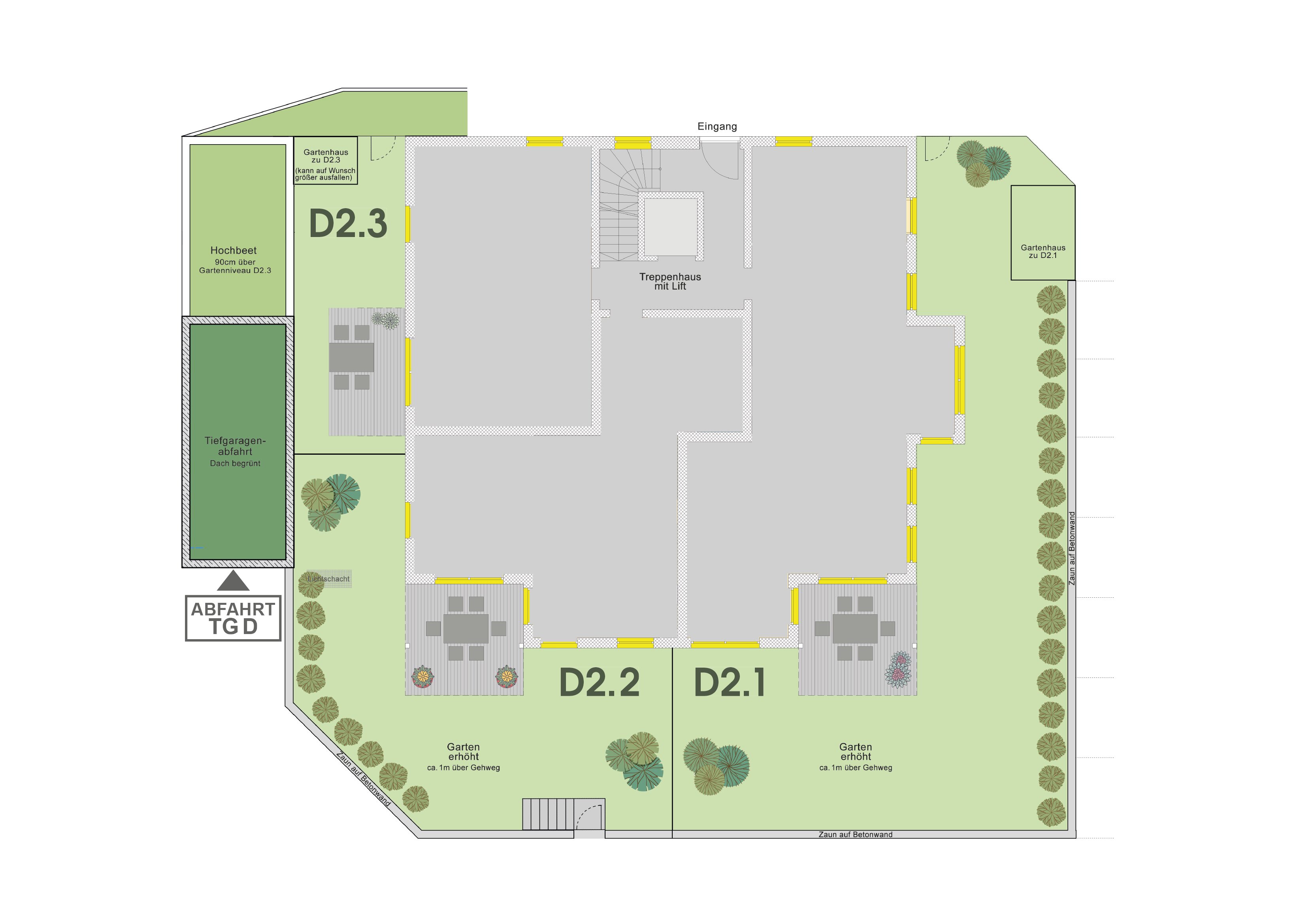 Terrassenwohnung zum Kauf provisionsfrei 538.500 € 2 Zimmer 63,3 m²<br/>Wohnfläche EG<br/>Geschoss Geschwister-Scholl-Straße Dachau Dachau 85221