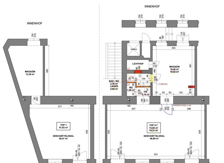 Büro zum Kauf 549.000 € 1 Zimmer Seidlgasse Wien 1030