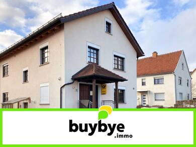 Mehrfamilienhaus zum Kauf provisionsfrei 285.000 € 8 Zimmer 266 m² 210 m² Grundstück Sandberg Sandberg 97657