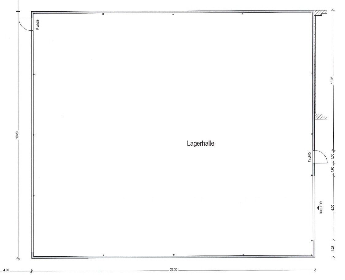 Lagerhalle zur Miete 7,50 € 440 m²<br/>Lagerfläche Schenefeld 22869