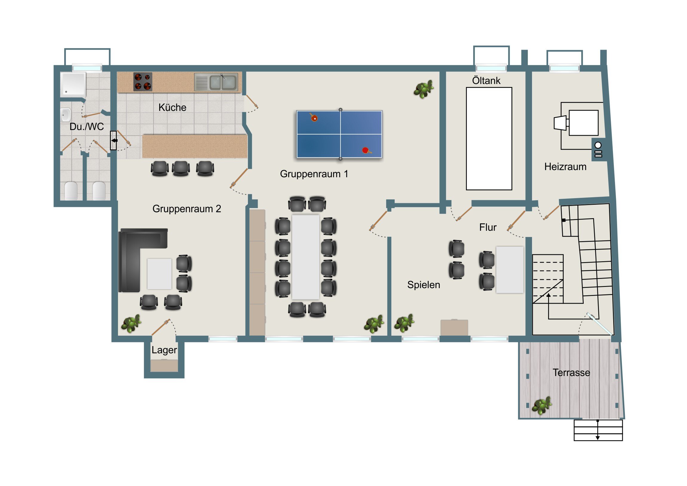 Immobilie zum Kauf als Kapitalanlage geeignet 530.000 € 355 m²<br/>Fläche 422 m²<br/>Grundstück Kerngebiet Waldkraiburg 84478