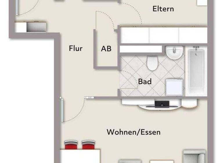 Wohnung zum Kauf 198.000 € 2 Zimmer 63 m² Langwasser Nürnberg 90471