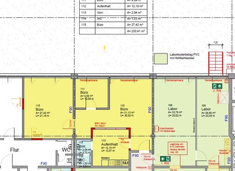 Bürofläche zur Miete provisionsfrei 233,4 m² Bürofläche Fritz-Hornschuch-Straße 9 Kulmbach 95326