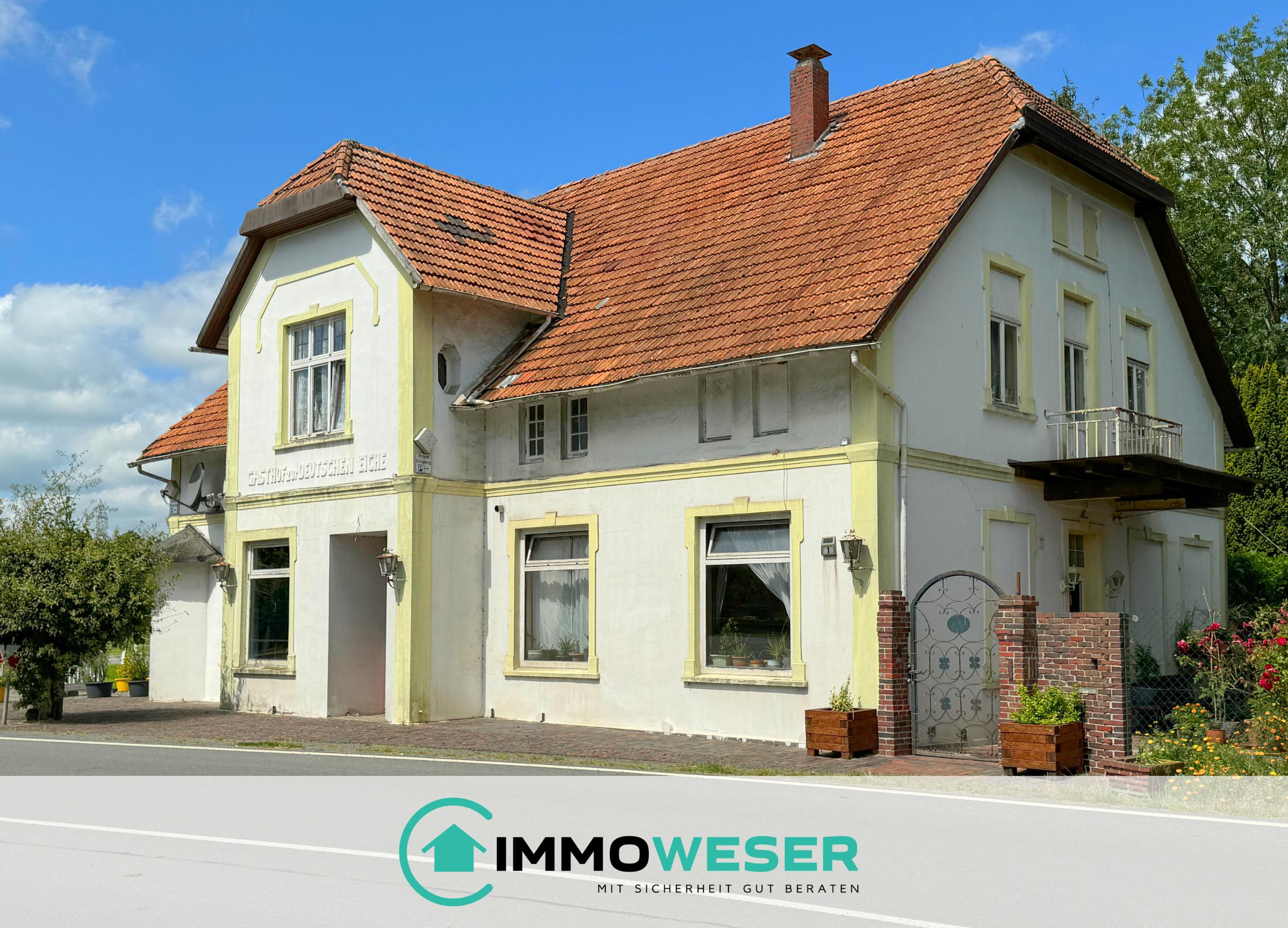 Haus zum Kauf 369.000 € 16 Zimmer 367,5 m²<br/>Wohnfläche 2.407 m²<br/>Grundstück Popkenhöge Ovelgönne 26939