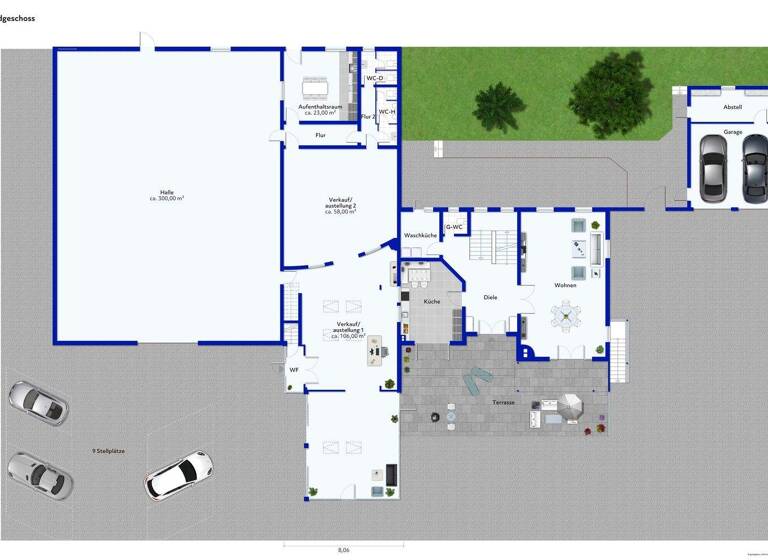 Lagerhalle zum Kauf 1.260.000 € 26,9 m² Lagerfläche Mülheim Mülheim-Kärlich 56218
