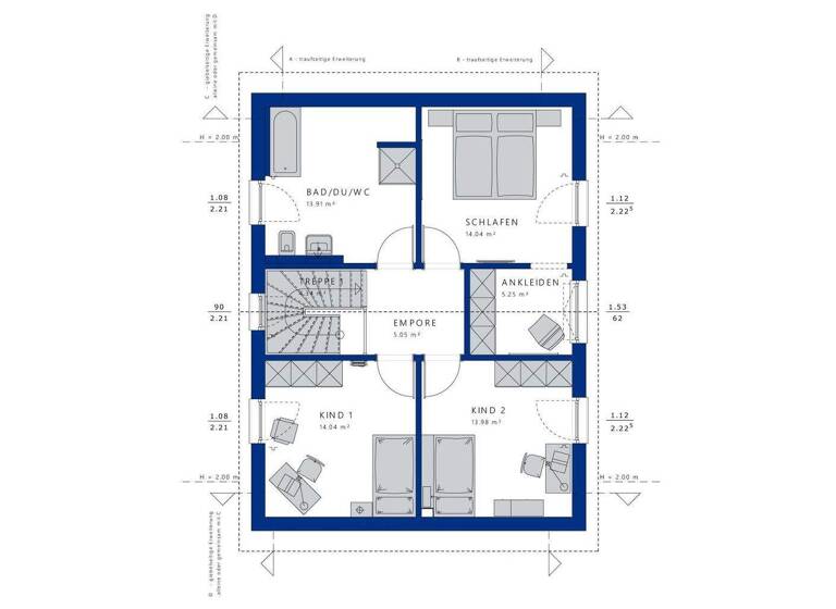 Einfamilienhaus zum Kauf 472.300 € 4,5 Zimmer 142,1 m² 355 m² Grundstück Eulenschnabel 3 Ittlingen 74930