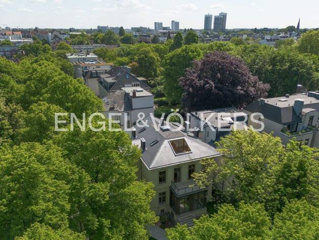 Villa zum Kauf 6.950.000 € 14 Zimmer 413 m² 979 m² Grundstück Uhlenhorst Hamburg 22085