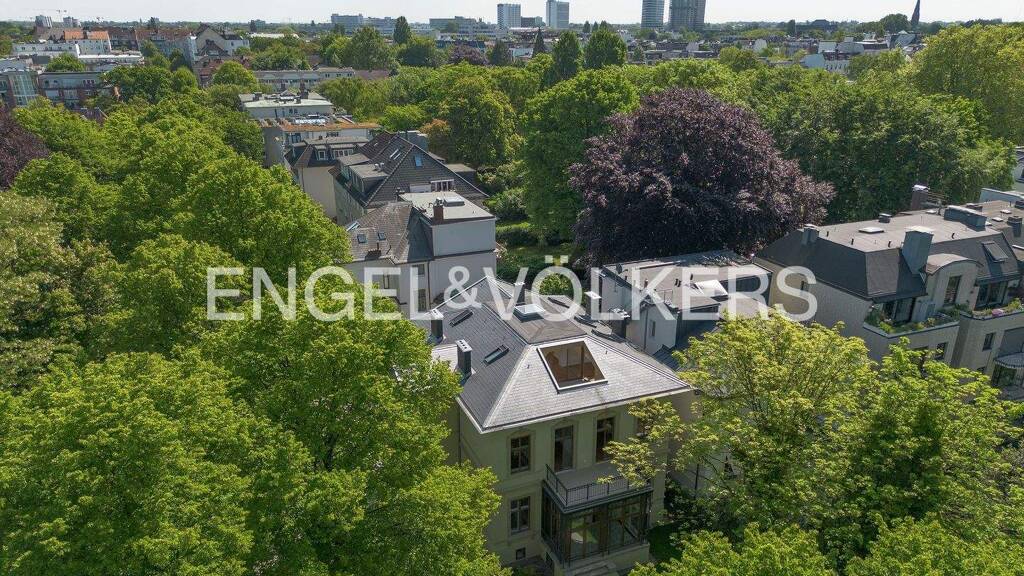 Villa zum Kauf 6.950.000 € 14 Zimmer 413 m² 979 m² Grundstück Uhlenhorst Hamburg 22085