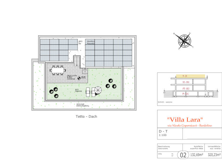 Penthouse zum Kauf 1.950.000 € 5 Zimmer 133 m² 1. Geschoss Via Nicolò Copernico 6 Bardolino 37011