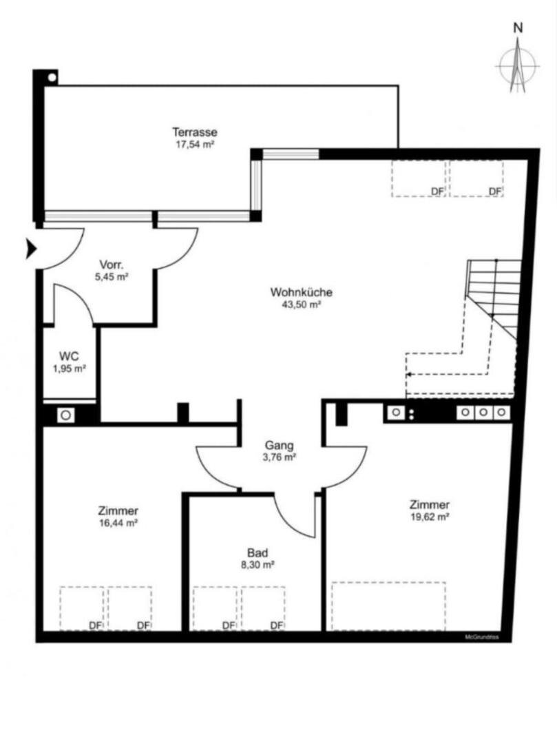 Wohnung zum Kauf 1.259.000 € 5 Zimmer 153,3 m²<br/>Wohnfläche 3.<br/>Geschoss Wien 1190