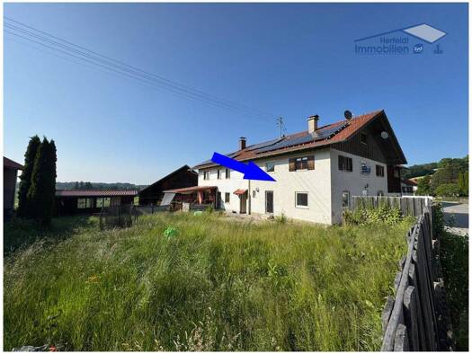 Doppelhaushälfte zur Miete 1.600 € 6 Zimmer 160 m² 430 m² Grundstück Lauterbach Steingaden 86989