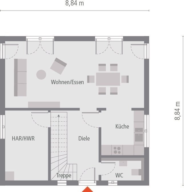 Einfamilienhaus zum Kauf 266.900 € 6 Zimmer 124,8 m²<br/>Wohnfläche 786 m²<br/>Grundstück Thanstein Thanstein 92554