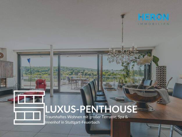 Penthouse zum Kauf 2.870.000 € 4 Zimmer 292 m² 4. Geschoss Feuerbach Stuttgart-Feuerbach 70469