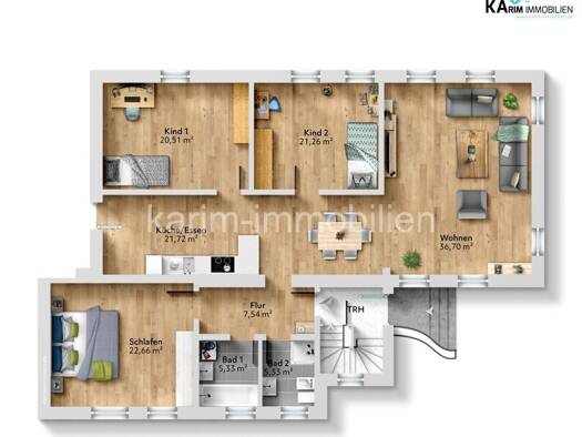 Wohnung zum Kauf 410.000 € 4 Zimmer 150,9 m² Riegel 79359