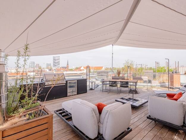 Penthouse zum Kauf 1.695.000 € 5 Zimmer 286 m² 5. Geschoss Friedrichshain Friedrichshain-Kreuzberg 10245