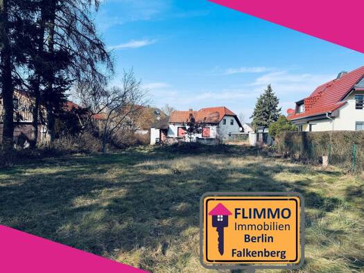 Grundstück zum Kauf 185.000 € 510 m² Grundstück frei ab sofort Falkenberg Berlin 12689
