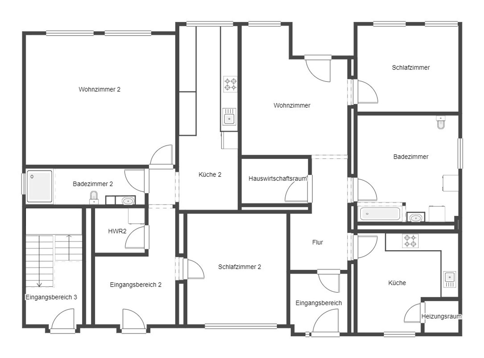 Mehrfamilienhaus zum Kauf als Kapitalanlage geeignet 549.000 € 9 Zimmer 343,2 m²<br/>Wohnfläche 936 m²<br/>Grundstück Everswinkel Everswinkel 48351