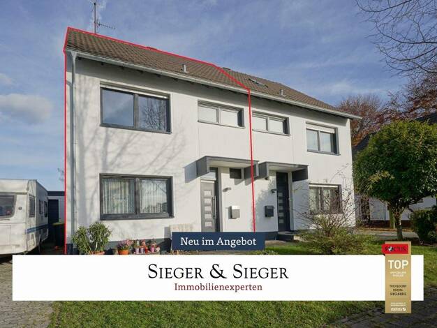 Doppelhaushälfte zum Kauf 299.900 € 5 Zimmer 113 m² 389 m² Grundstück Uckendorf Niederkassel / Uckendorf 53859