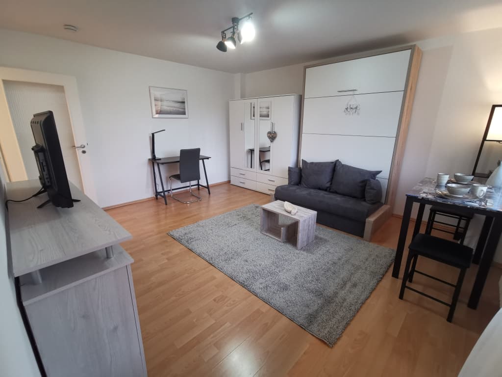 Wohnung zur Miete Wohnen auf Zeit 1.220 € 1 Zimmer 29 m²<br/>Wohnfläche 01.06.2025<br/>Verfügbarkeit Riesenfeldstraße Am Riesenfeld München 80809