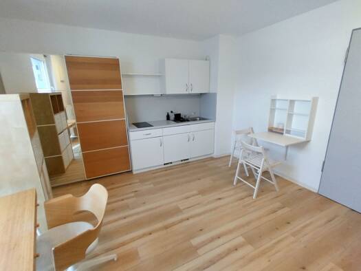 Wohnung zur Miete 550 € 1 Zimmer 21 m² Geschoss 2/3 frei ab sofort Innenstadt Erlangen 91054