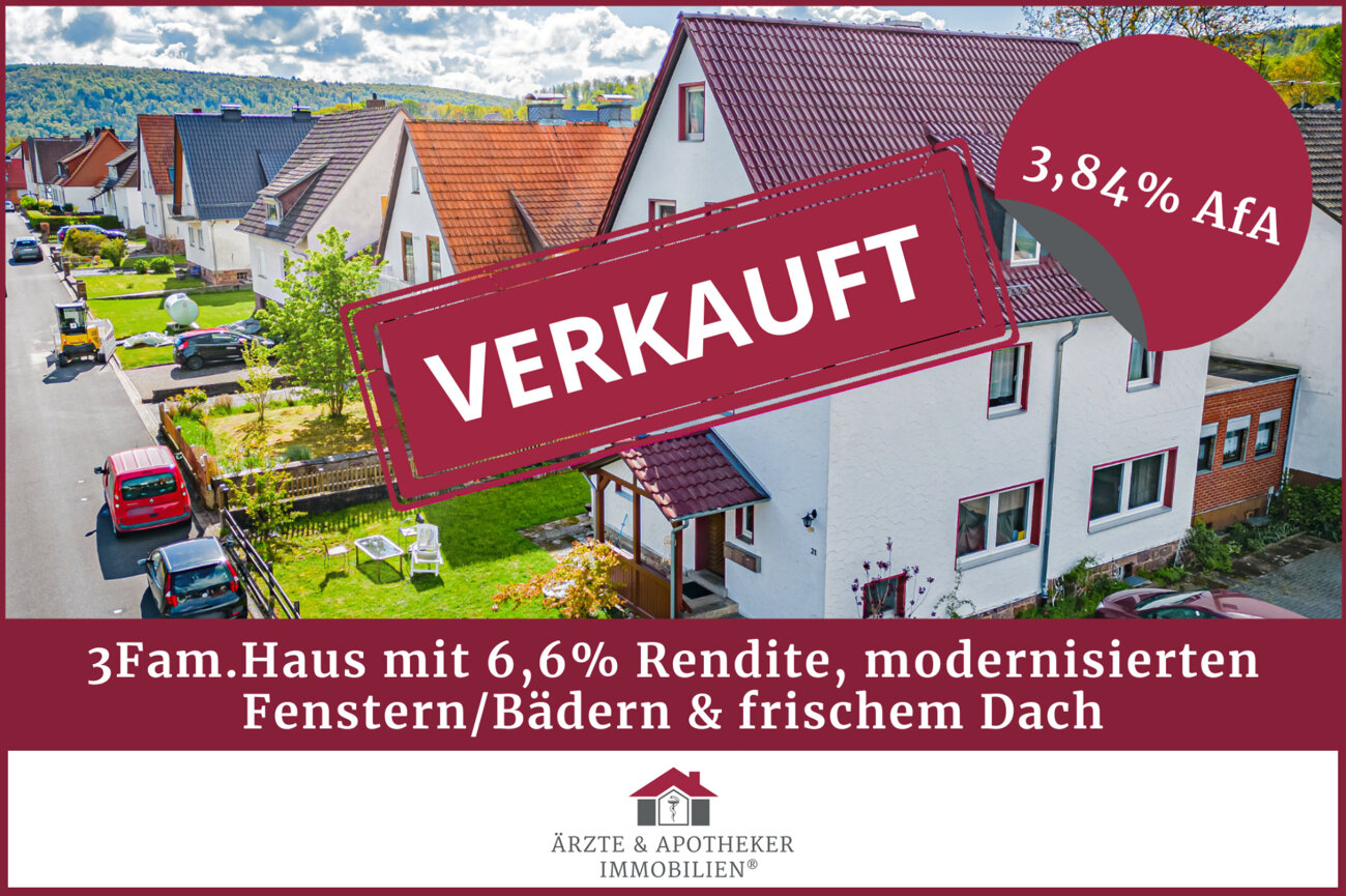 Mehrfamilienhaus zum Kauf 190.000 € 9 Zimmer 216 m²<br/>Wohnfläche 407 m²<br/>Grundstück Vaake Reinhardshagen / Vaake 34359