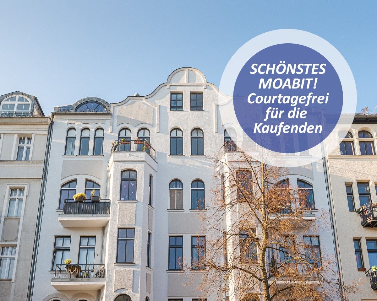 Apartment zum Kauf provisionsfrei 448.838 € 2 Zimmer 91,6 m²<br/>Wohnfläche 2.<br/>Geschoss Moabit Berlin 10557