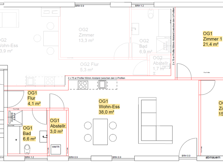 Wohnung zur Miete 800 € 3 Zimmer 88 m² Geschoss 1/2 frei ab 01.06.2026 Wiesbach Eppelborn 66571