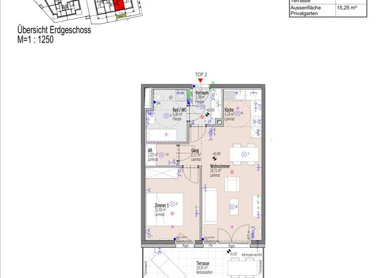 Wohnung zum Kauf - Erstbezug 172.520 € 2 Zimmer 50,7 m² EG Elisabeth Bollenberger - Gasse Wiener Neustadt 2700