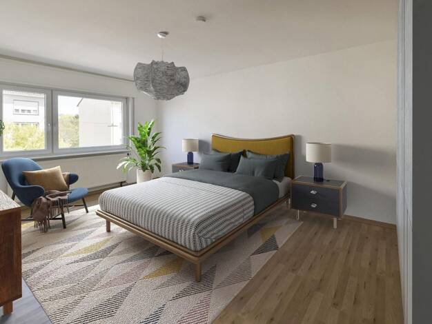 Wohnung zum Kauf provisionsfrei 350.000 € 3 Zimmer 86 m² 2. Geschoss Mühlburg Mühlburg 76185